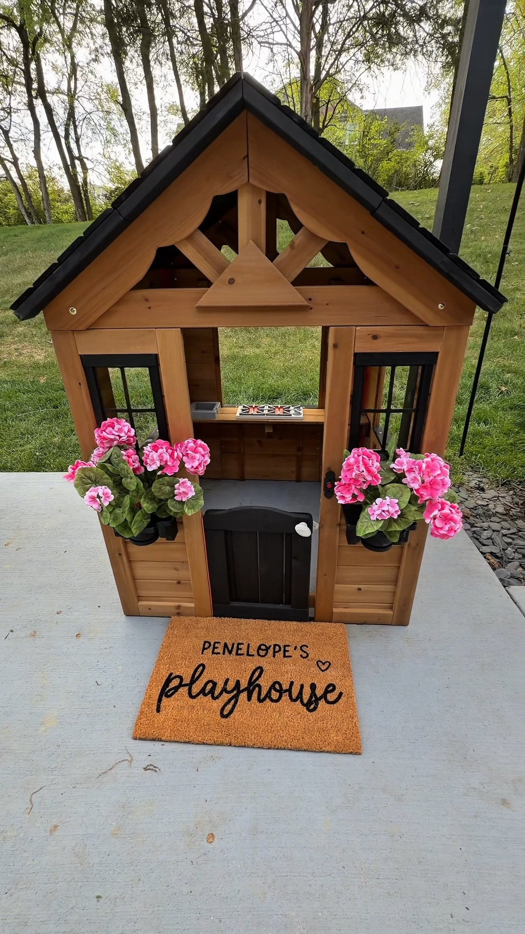 Outdoor playhouse