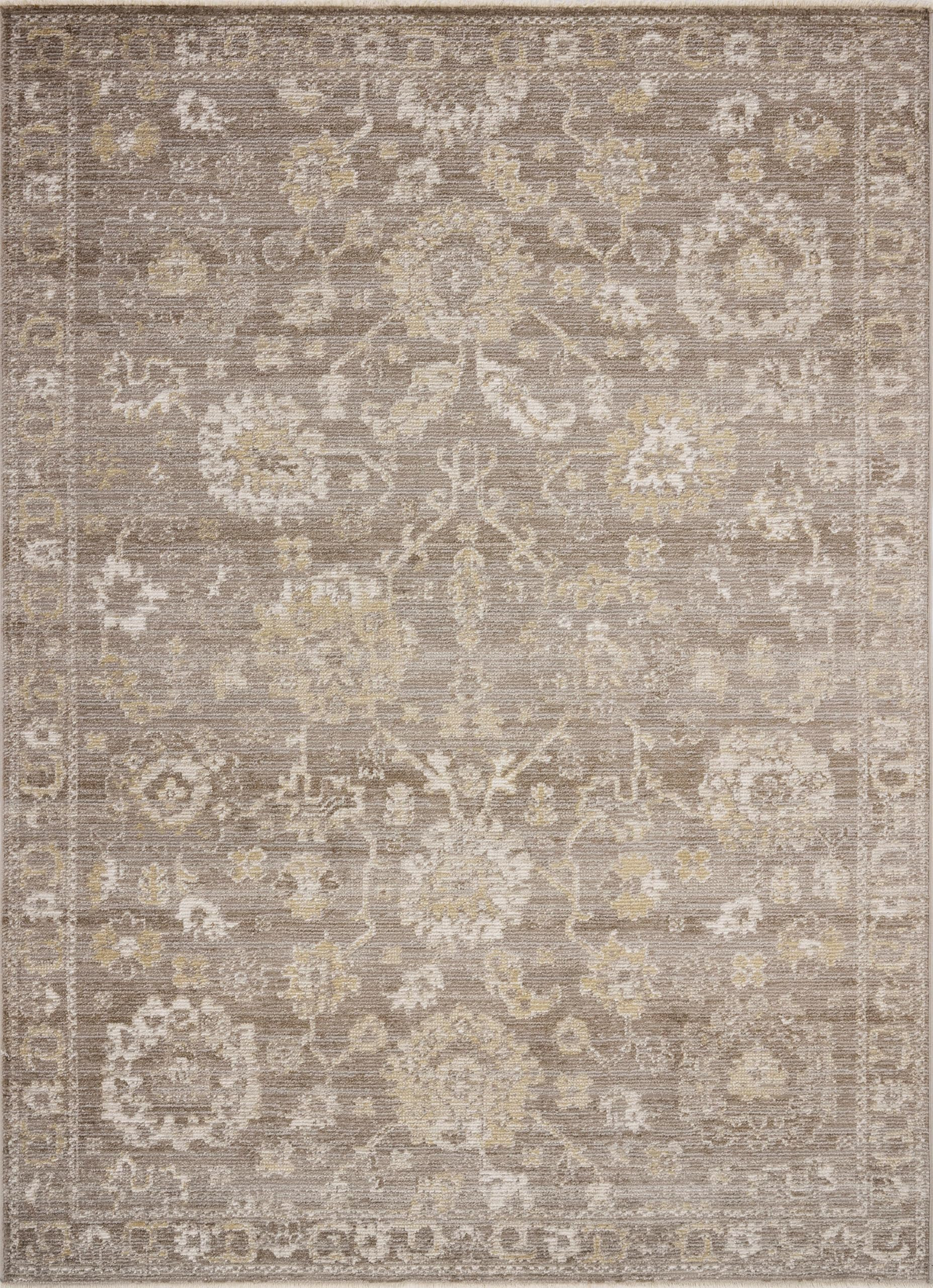 Loloi Magnolia Home by Joanna Gaines Pace Collection PAC-03 Taupe/Wheat 5'-3" x 7'-6" Area Rug | Amazon (US)