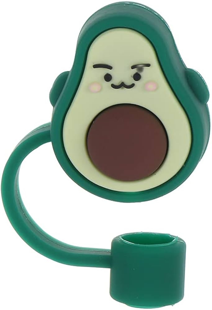 Beyonday Cute Silicone Straw Plug, Reusable Drinking Dust Caps, Cartoon Plugs Cover, Splash Proof... | Amazon (US)