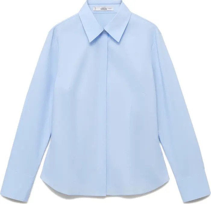 Slim Fit Stretch Poplin Button-Up Shirt | Nordstrom