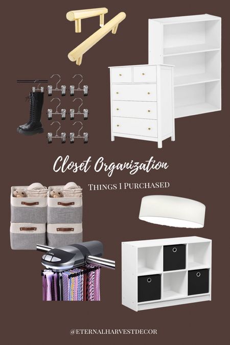 Here are some things I purchased for our newly remodeled closet! 

#LTKfamily #LTKhome