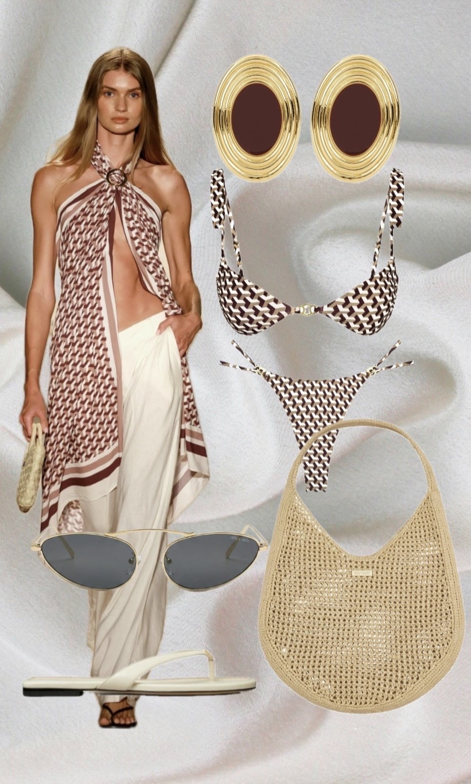 Your next Beach to bar /vacation uniform. How fab is this look?! 🤍 🤎

@fifthandninth 
@Monday Swimwear




Vacation outfits beach / beach to bar outfit / summer outfits / bikini outfits / raffia bag/ beach bag

#LTKOver40 #LTKTravel #LTKSwim