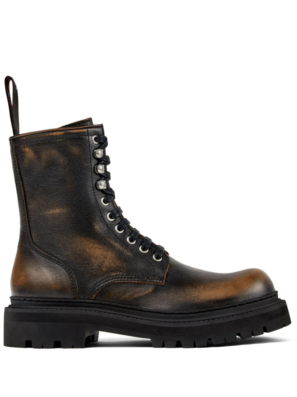 CamperLab Eki lace-up Leather Boots  - Farfetch | Farfetch (CN)