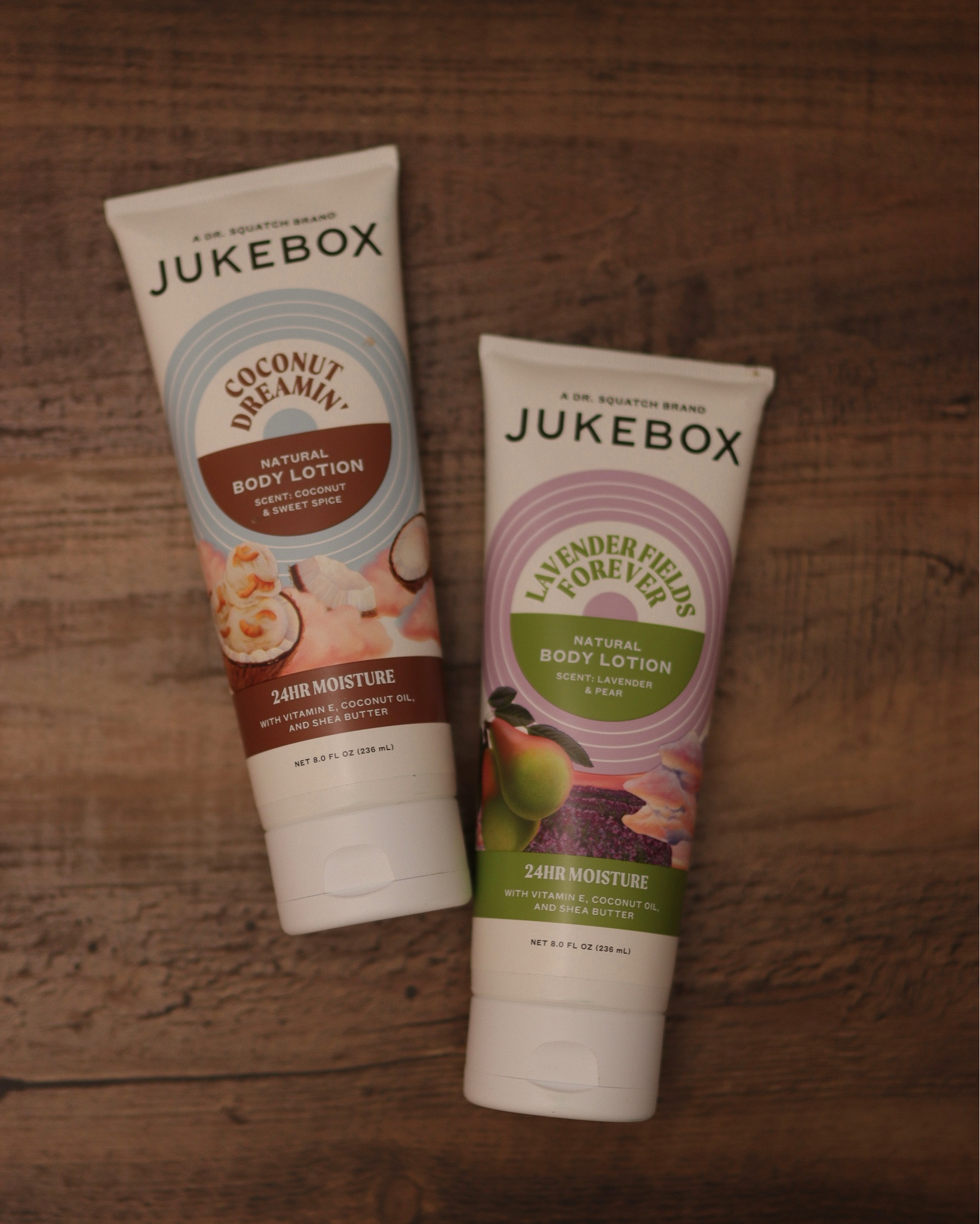 Jukebox natural deodorant, bar soap, and lotion smell really good and it’s a great option if you’re looking for organic products.