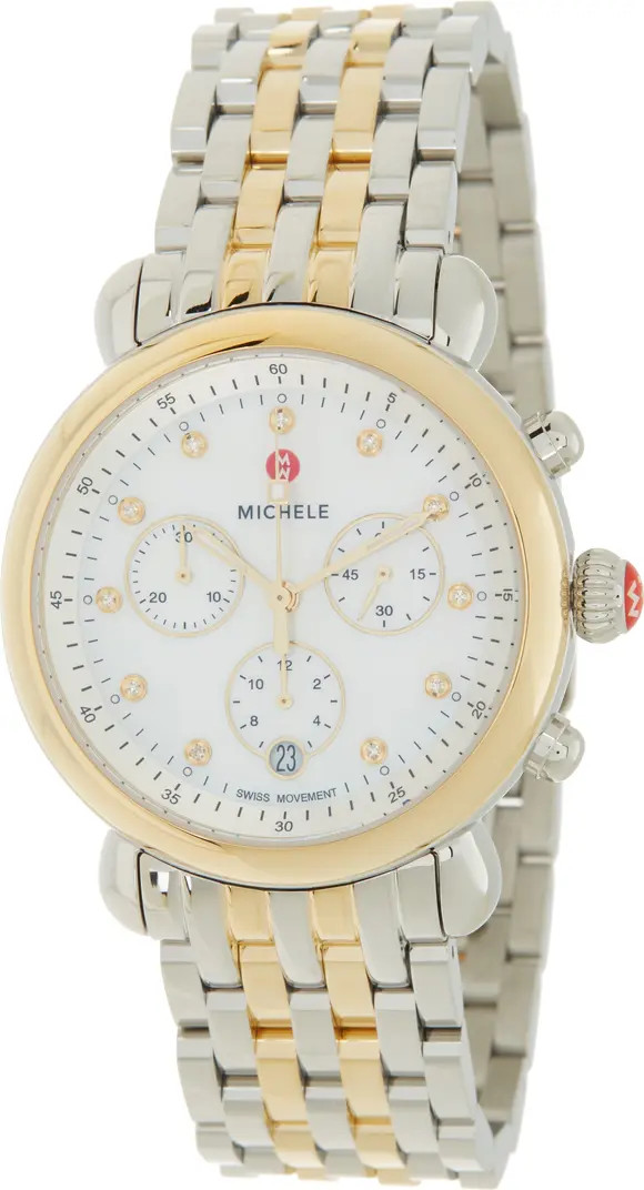 Women's CSX Diamond Embellished Bracelet Watch, 38mm - 0.03 ctw | Nordstrom Rack