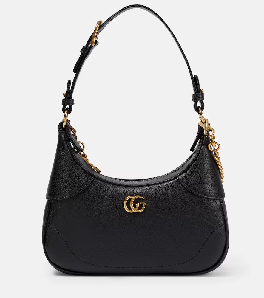 Gucci Aphrodite Small leather shoulder bag | Mytheresa (US/CA)