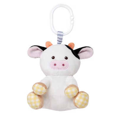 Magic Years 5 inch Cow Activity Toy with Pull & Jiggle Feature and Rattle | Target