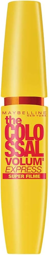 Maybelline NY Máscara de Cílios The Colossal Volum' Express Super Filme, Preto, 9.2ml | Amazon (BR)