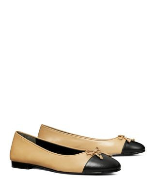 Tory Burch Women's Bow Logo Slip On Ballet Flats  | Bloomingdale's Shoes | Bloomingdale's (US)