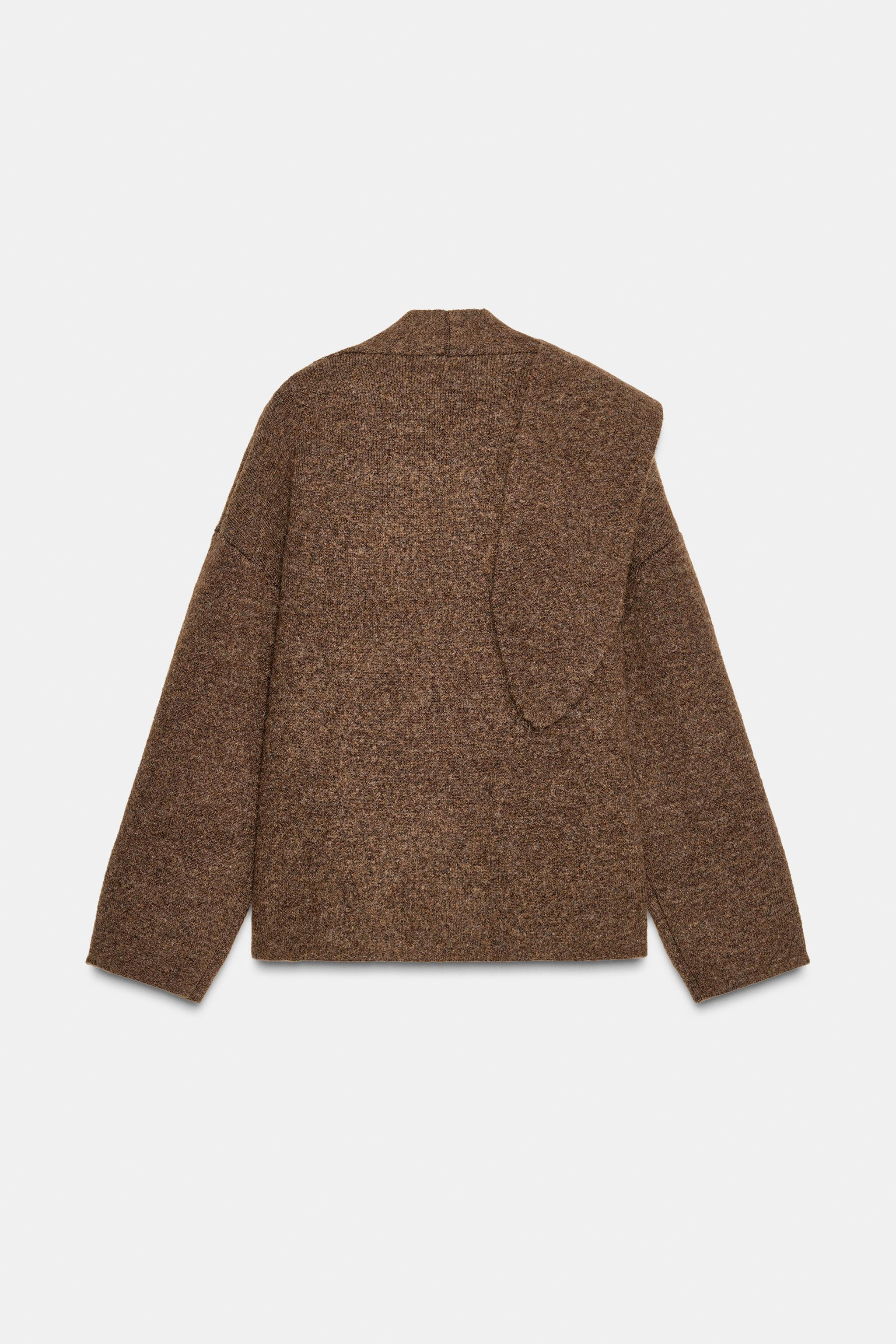 CARDIGAN WITH SCARF DETAIL | Zara UK