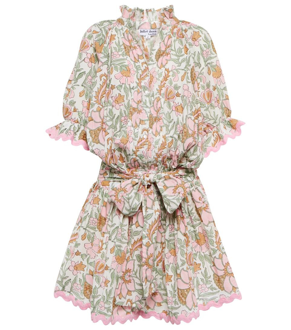 Floral cotton minidress | Mytheresa (US/CA)