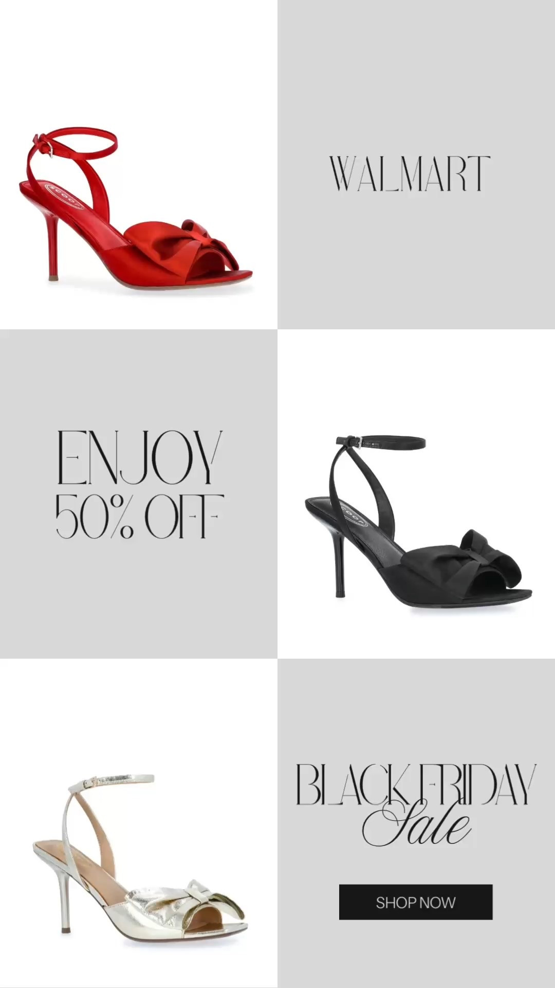 Black Friday Sale happening now!
A heel that is ideal for any special occasion.  Available in three colors and multiple sizes.
#ltkshoecrush 

#LTKHoliday #LTKCyberWeek #LTKFindsUnder50