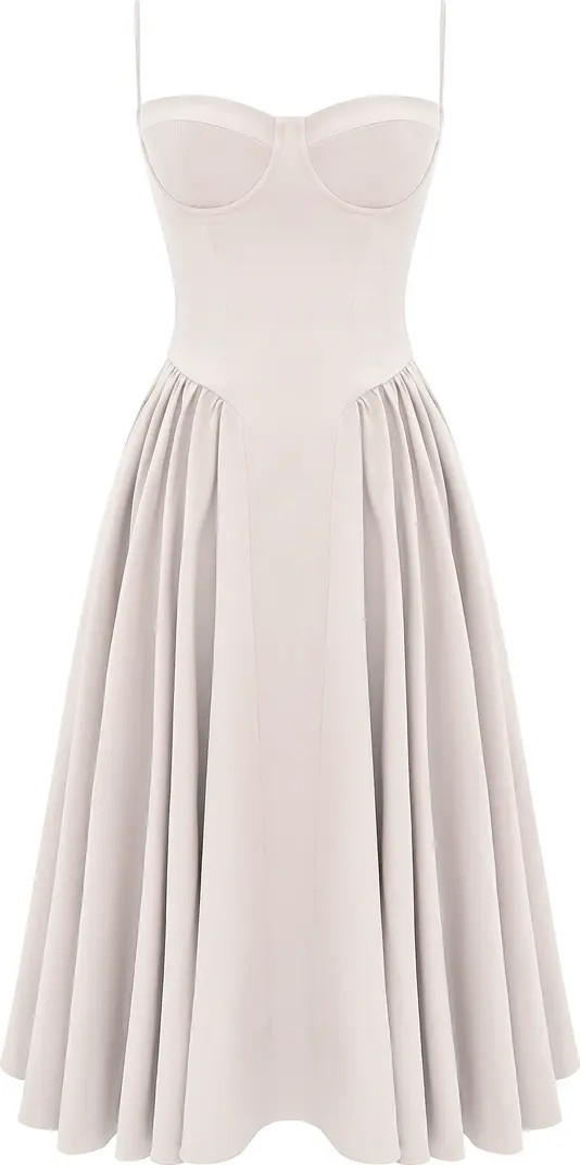 Samaria Corset Fit & Flare Dress | Nordstrom