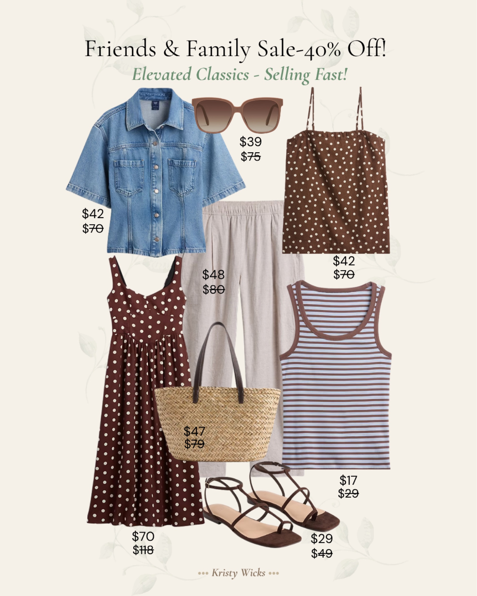 Friends and Family Sale! 40% Off!

#LTKTravel #LTKSaleAlert