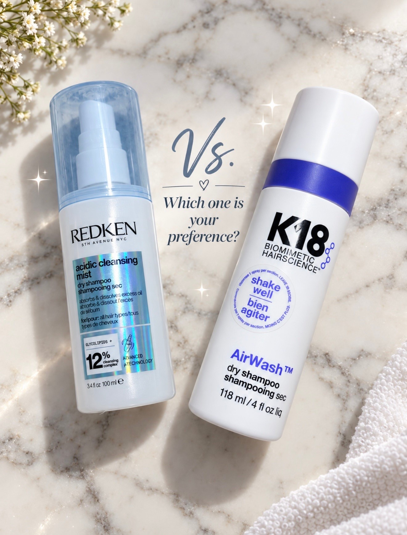 Dry shampoo rivalries