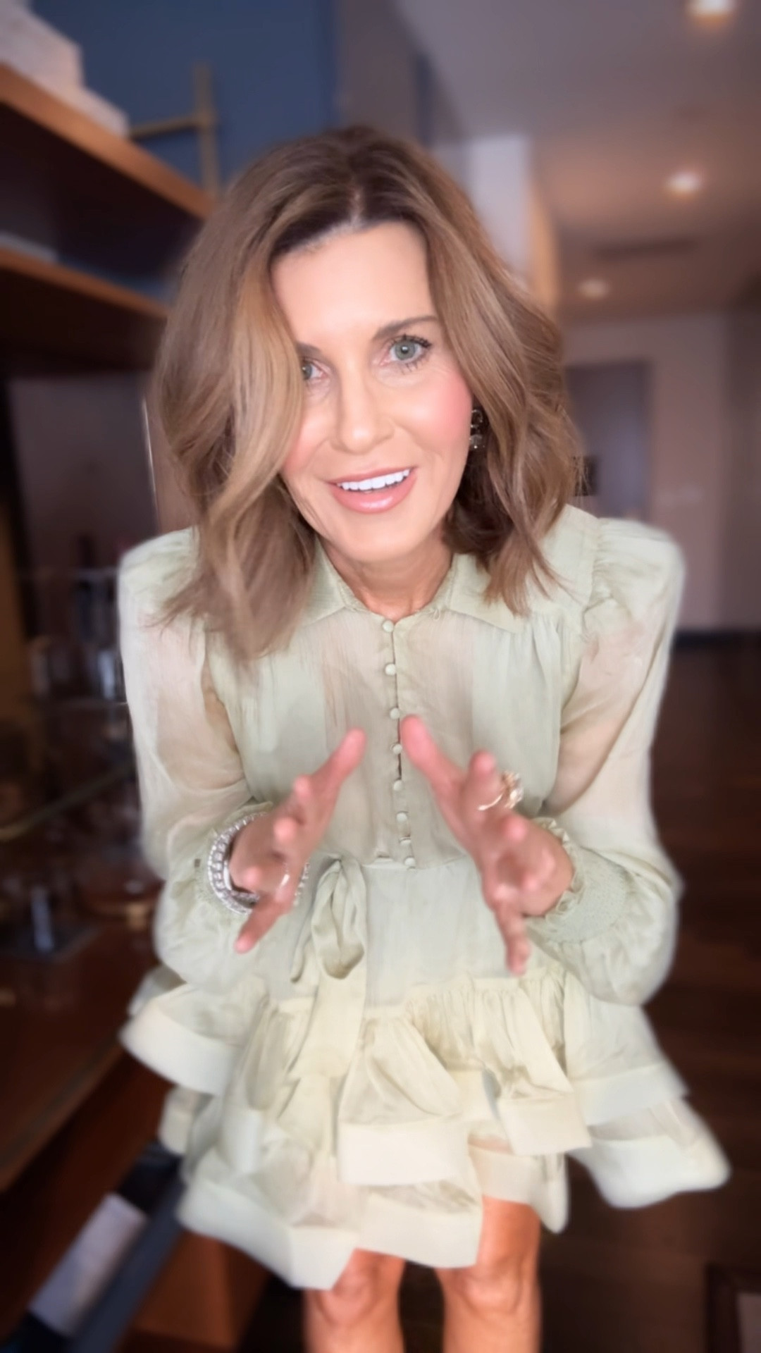 What I wore day one #ltkcon cocktail party hosted by Dynamite theme Quiet Elegance:
Dress is Elliatt poppy long sleeve size small.
Shoes Amazon @shop.LTK 


#LTKOver40 #LTKCon #LTKStyleTip