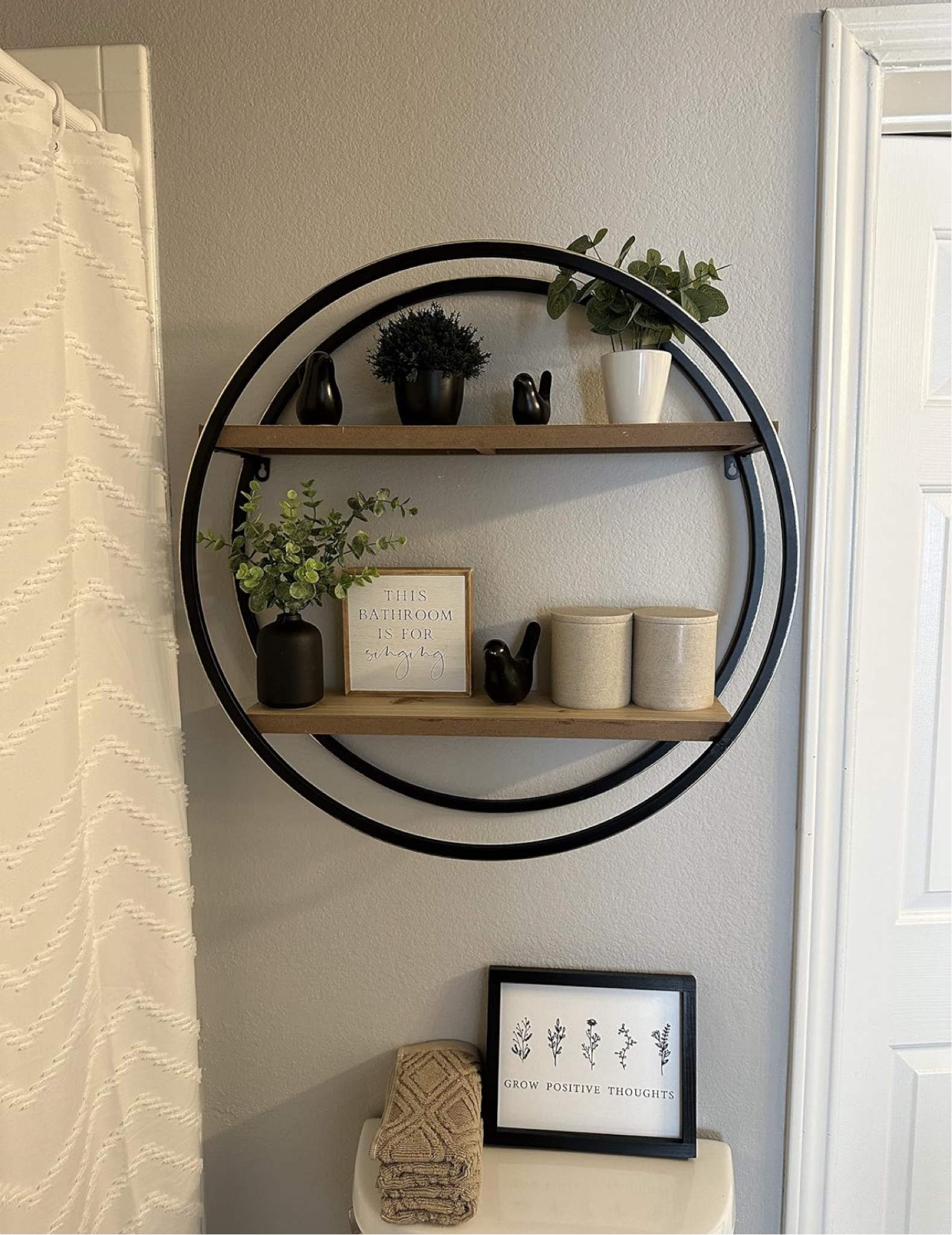 A little bathroom wall inspo 🫶🏼 so cute & decorative but also very aesthetic & neutral! 🌱🌾

#LTKstyletip #LTKSeasonal #LTKhome