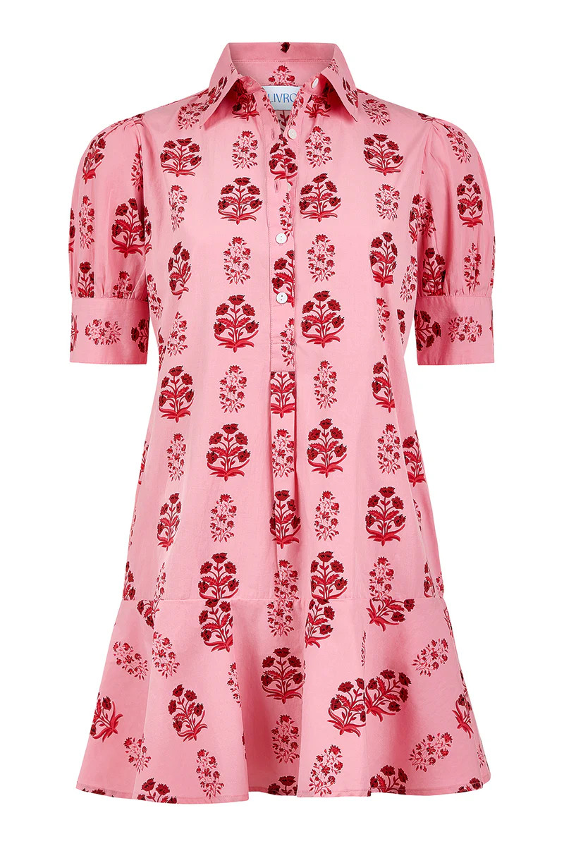 Liv Dress, Scarlet Blossom | Livro