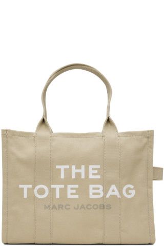 Marc Jacobs - Beige 'The Large Tote' Tote | SSENSE