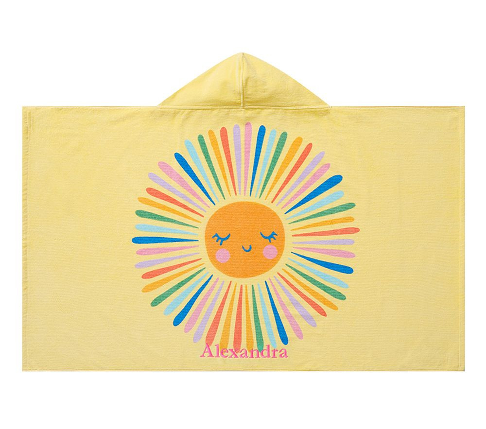 Sun Kid Beach Hooded Towel UPF 50+ | Pottery Barn Kids