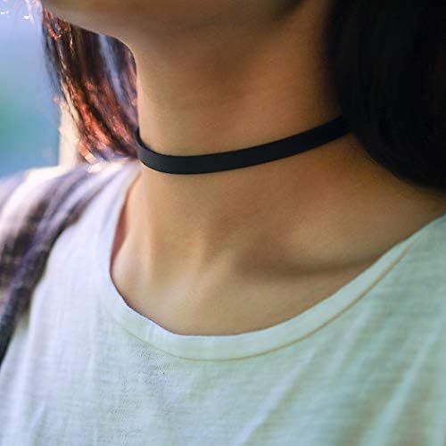 Jakawin Choker Necklace Adjustable Black Collar Necklaces for Women and Girls NK129 | Amazon (US)