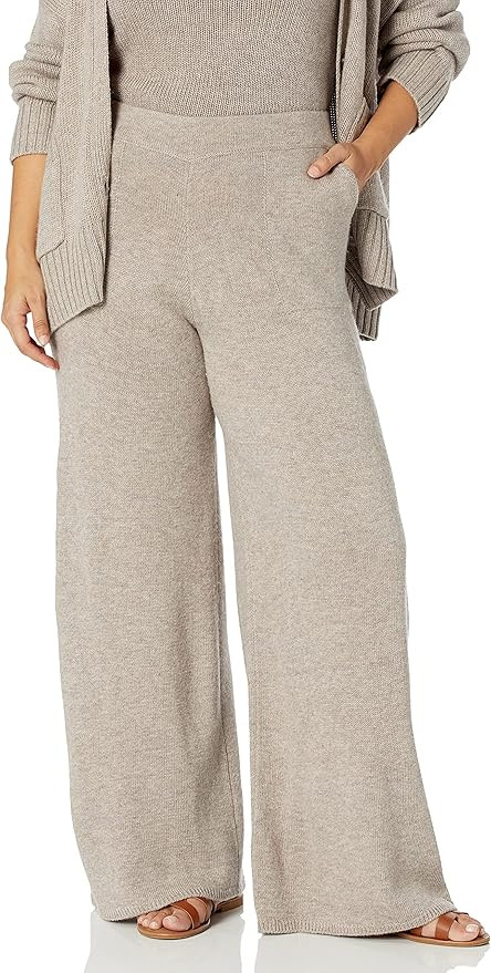 The Drop Women's Cynthia Wide Leg Sweater Pant | Amazon (US)