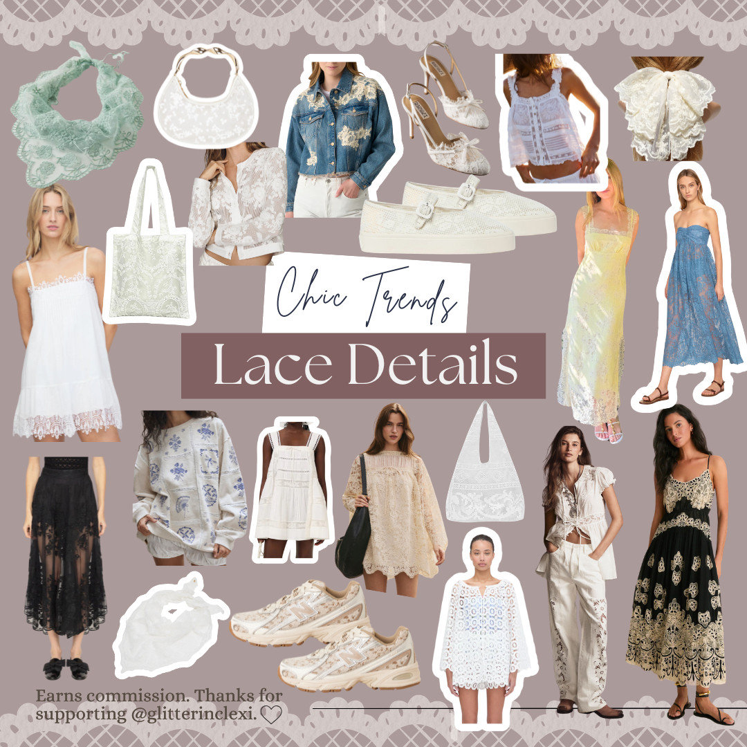 Chic trends. lace desings 

 