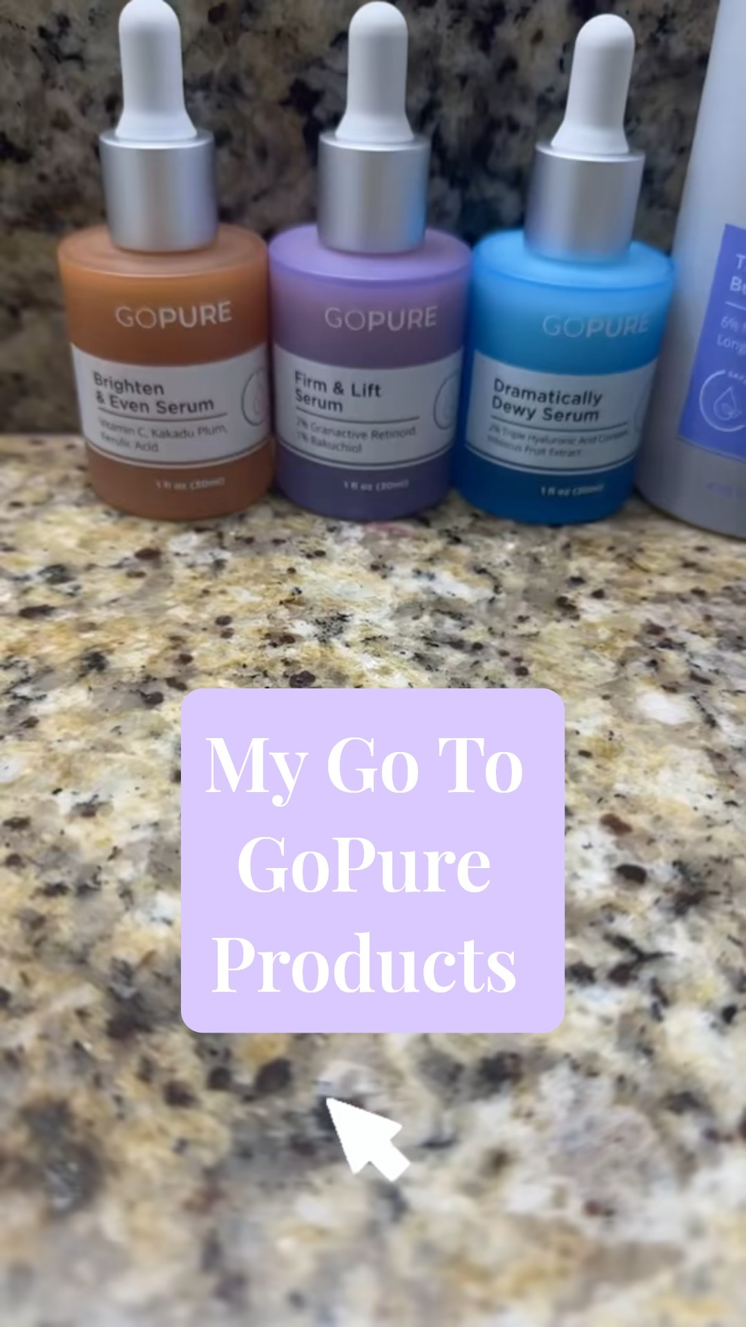 My bathroom shelf is basically a love letter to goPure 💌 Here are the products I reach for daily. Grab them on this sale 

#LTKBeauty