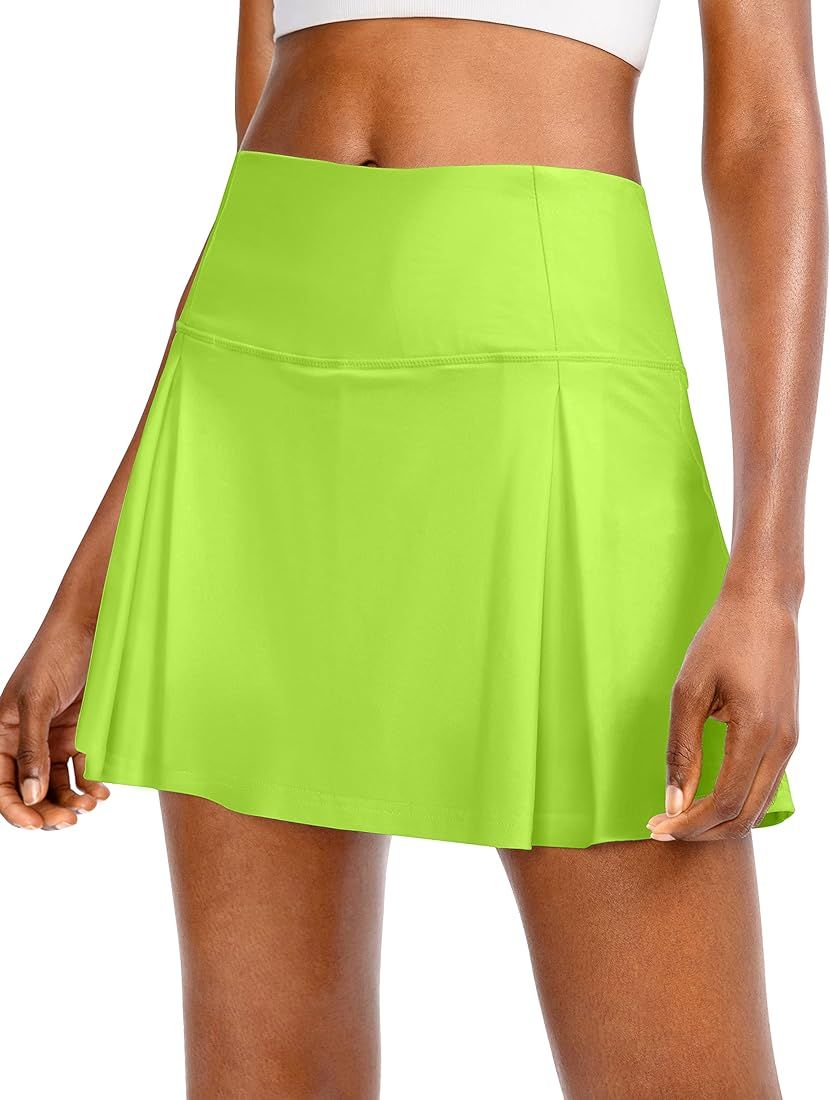 Viodia Women's Pleated Tennis Skirts with Pockets High Waisted Golf Skorts Skirt for Women Athlet... | Amazon (US)