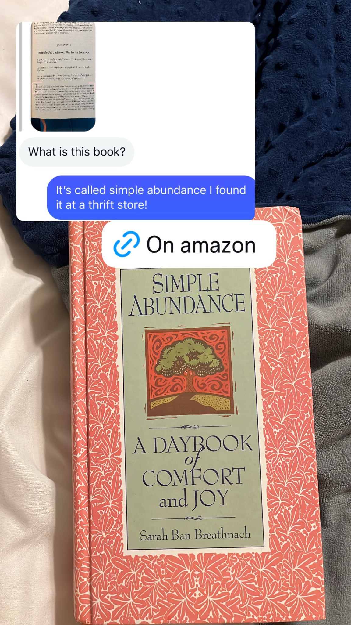 I’ve been reading this daily prompts book to help me be more present and in the moment and they are simple reminders but nice to hear them on a daily basis and be reminded to take a second to breathe, take a break, and remember that life isn’t that serious and we can live simply

#LTKHome #LTKGiftGuide