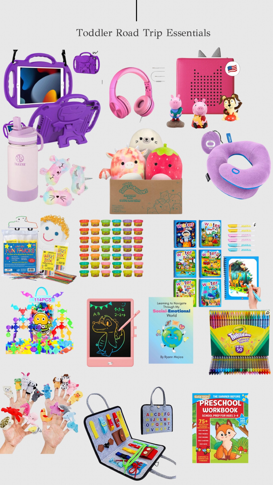 Perfect roadtrip activities for my toddlers, ages 2 & 4

#LTKtravel