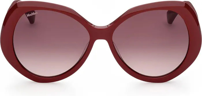 Max Mara 59mm Gradient Geometric Sunglasses | Nordstrom | Nordstrom