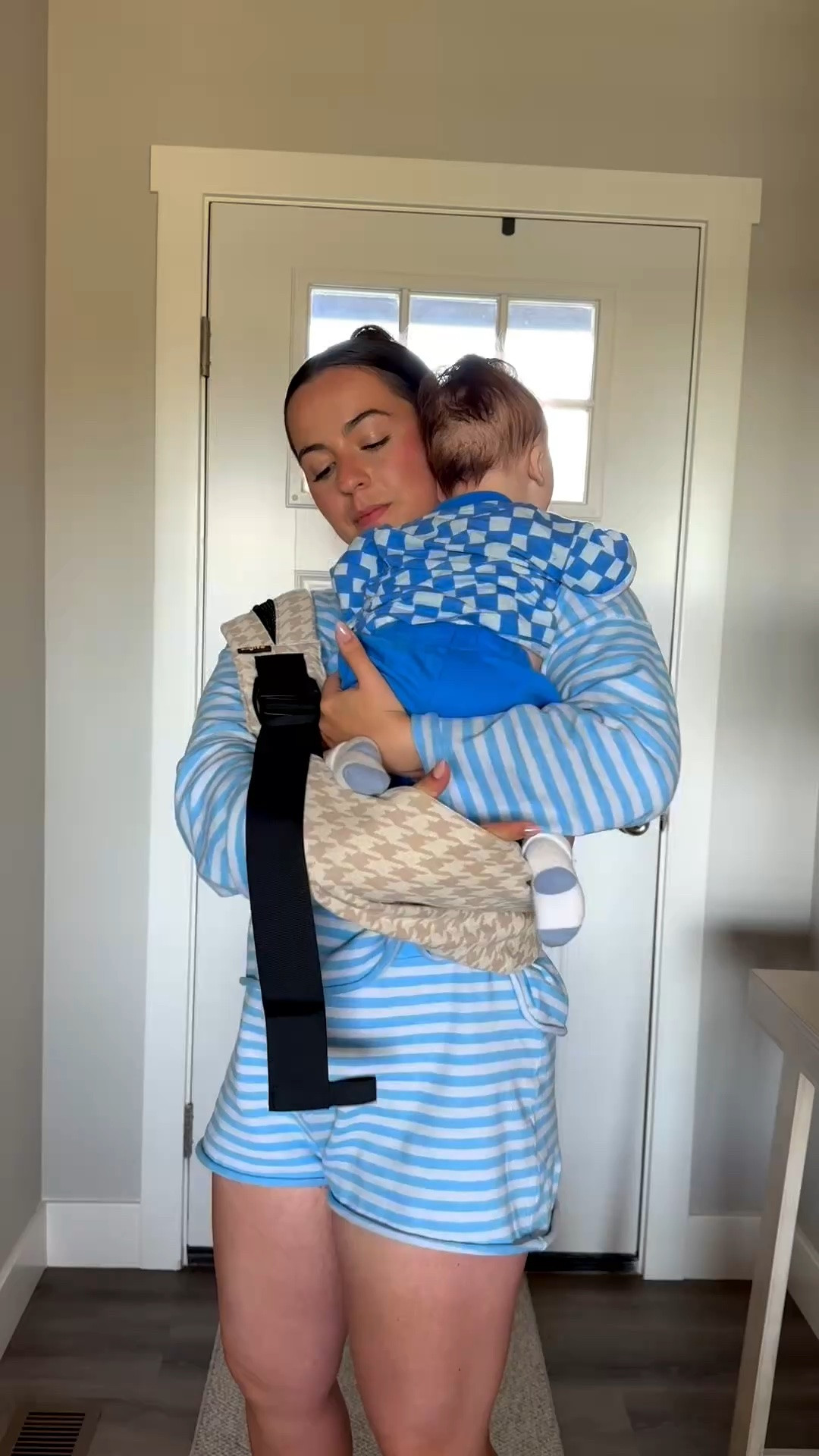 The perfect side sling carrier for my five month old who loves to watch Mom do everything while he hangs out in here!

#LTKmomlife #LTKKids #LTKBaby