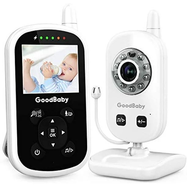 Video Baby Monitor with Camera and Audio - Auto Night Vision,Two-Way Talk, Temperature Monitor, V... | Walmart (US)