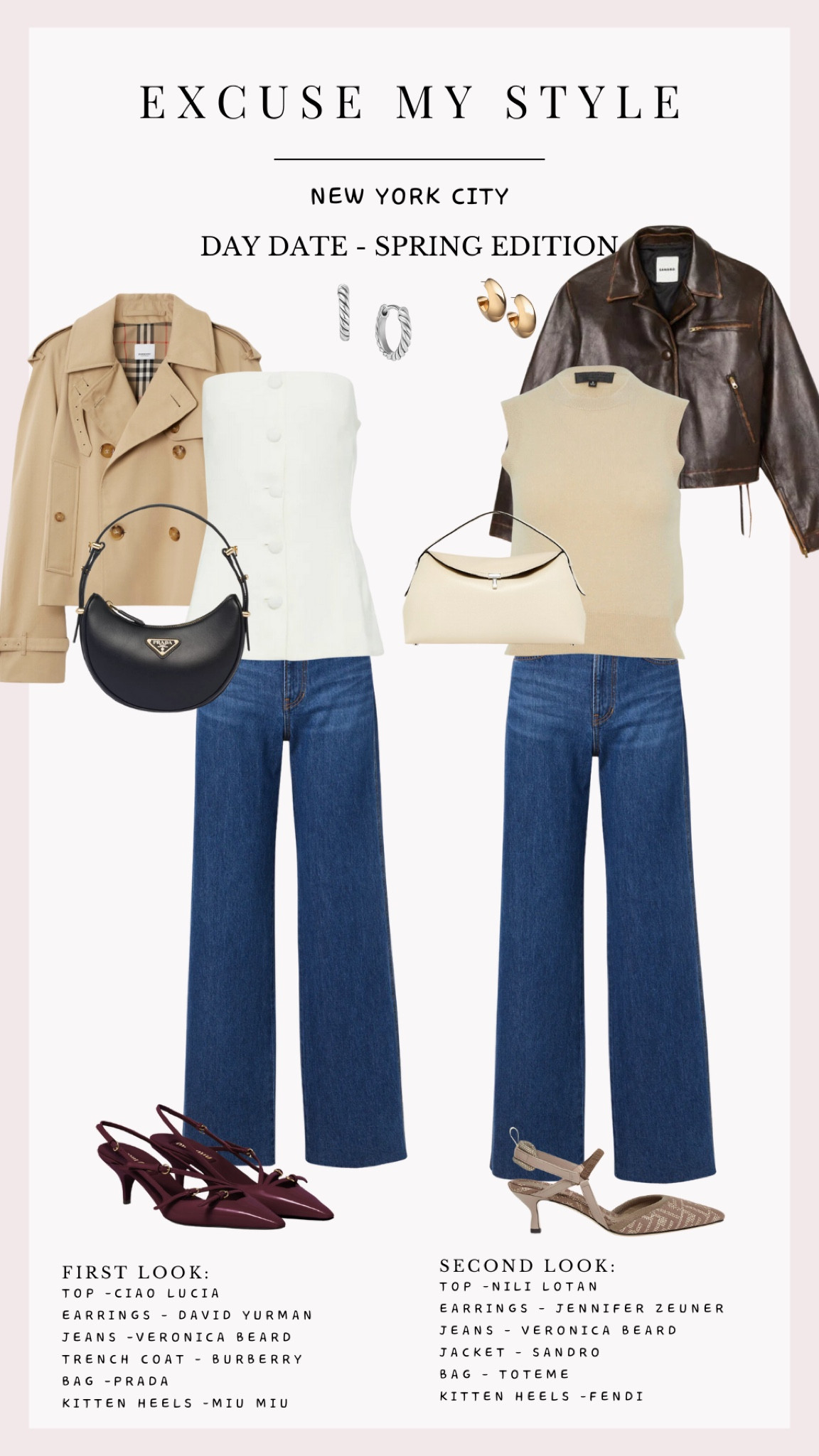 City day date inspired- spring edition 💕


#LTKstyletip