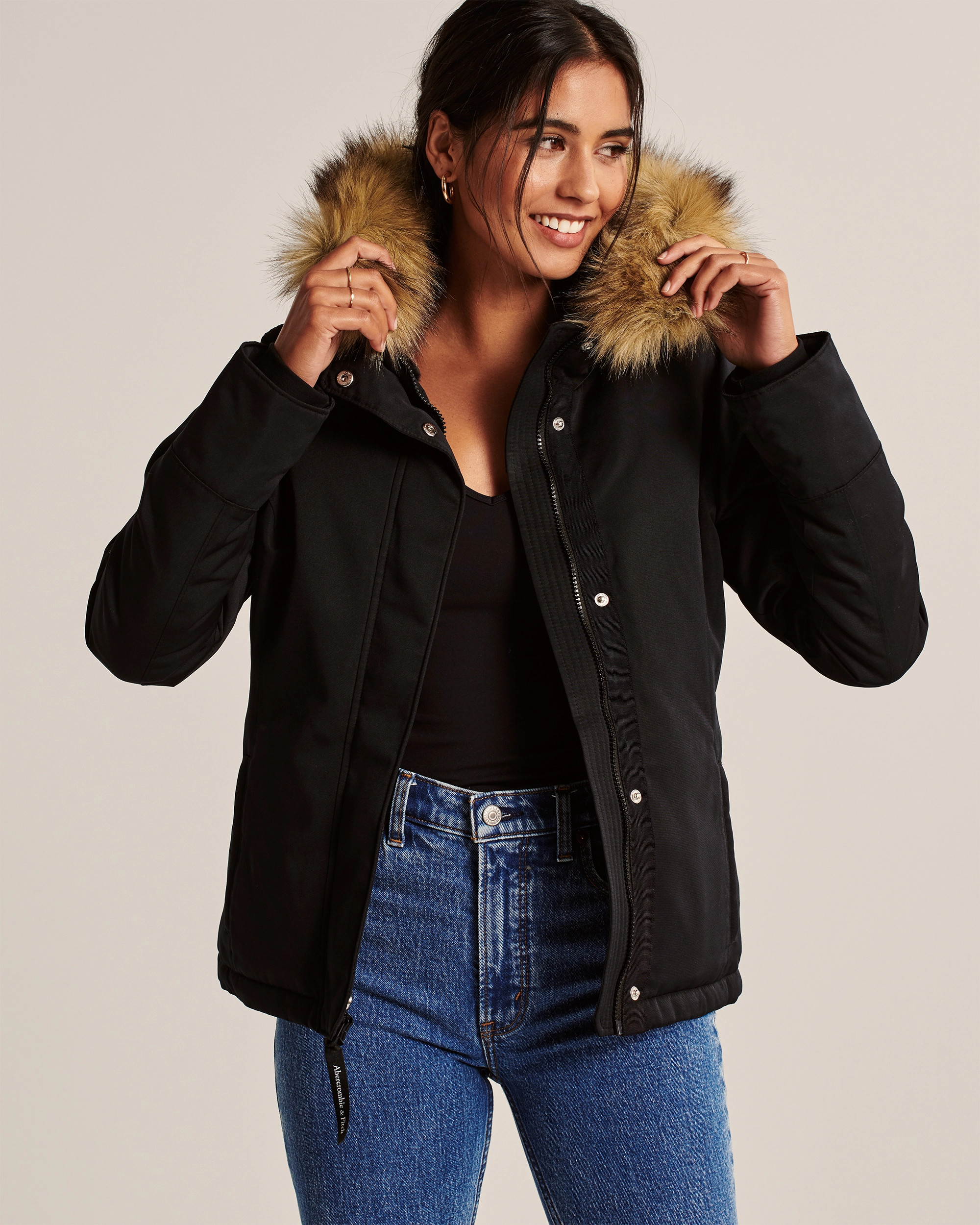Short Ultra Tech Parka | Abercrombie & Fitch (US)