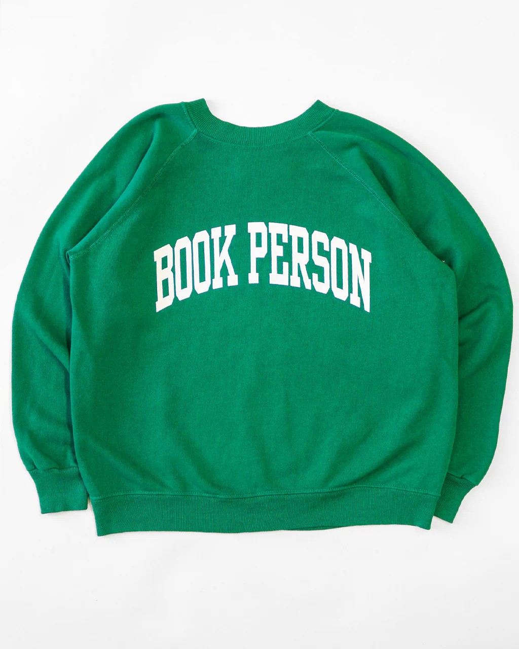 Book Person Sweatshirt - Green | ban.do