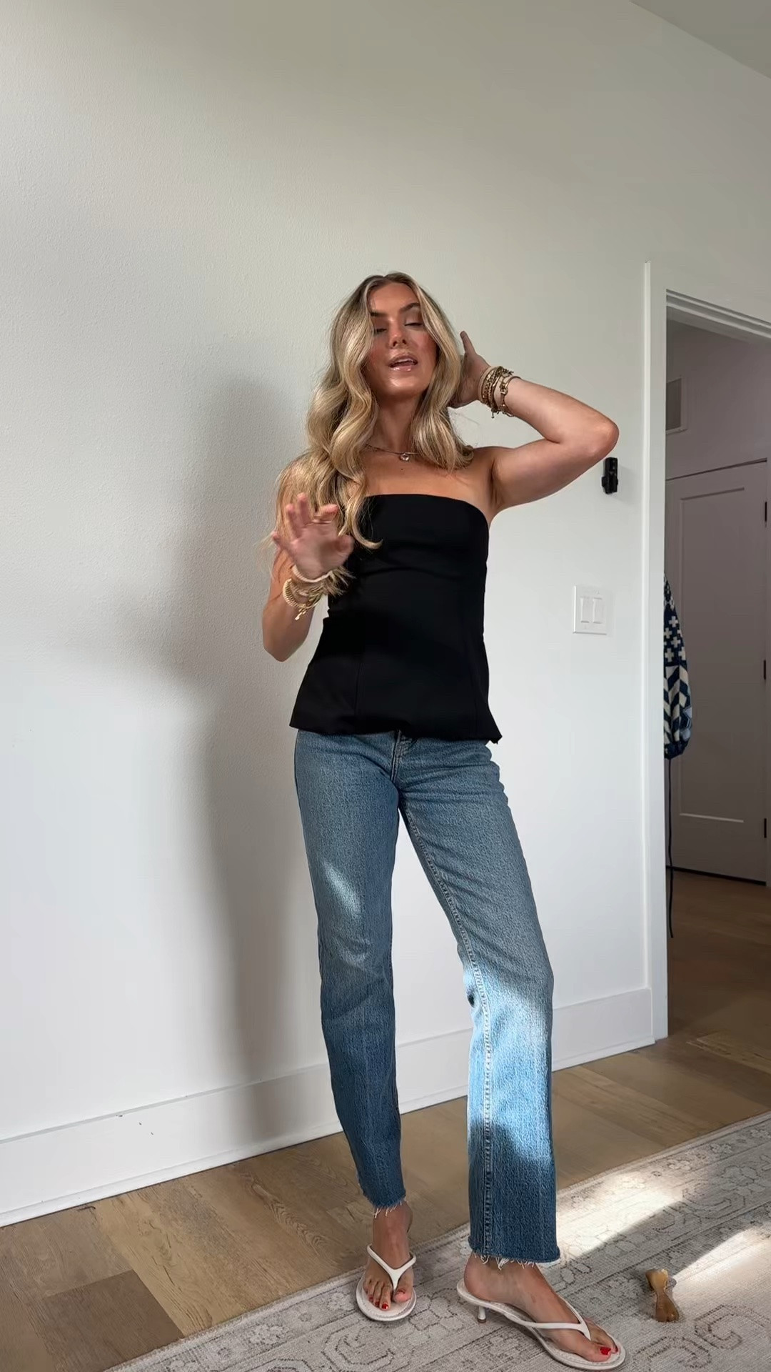 @abercrombie  size 24 High Rise 90s Straight Jean

Our classic 90's-style jean made from garment-dyed denim, creating a vintage-inspired fade and softer, broken-in feel from the very first wear. This fit features an 10.5” high rise, is fitted at top of body and eases through the thigh into a straight leg shape with a full length inseam. This jean is made from our Vintage Stretch fabric which features both an authentic vintage look and contains slight built-in stretch for additional comfort.

#LTKootd #LTKSaleAlert #LTKSeasonal