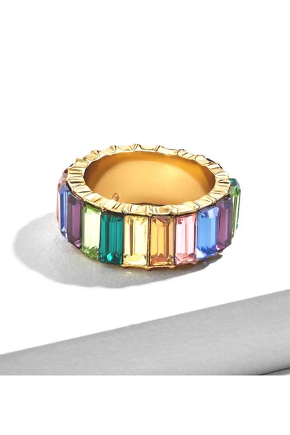 Crystal Baguette Ring | The Styled Collection