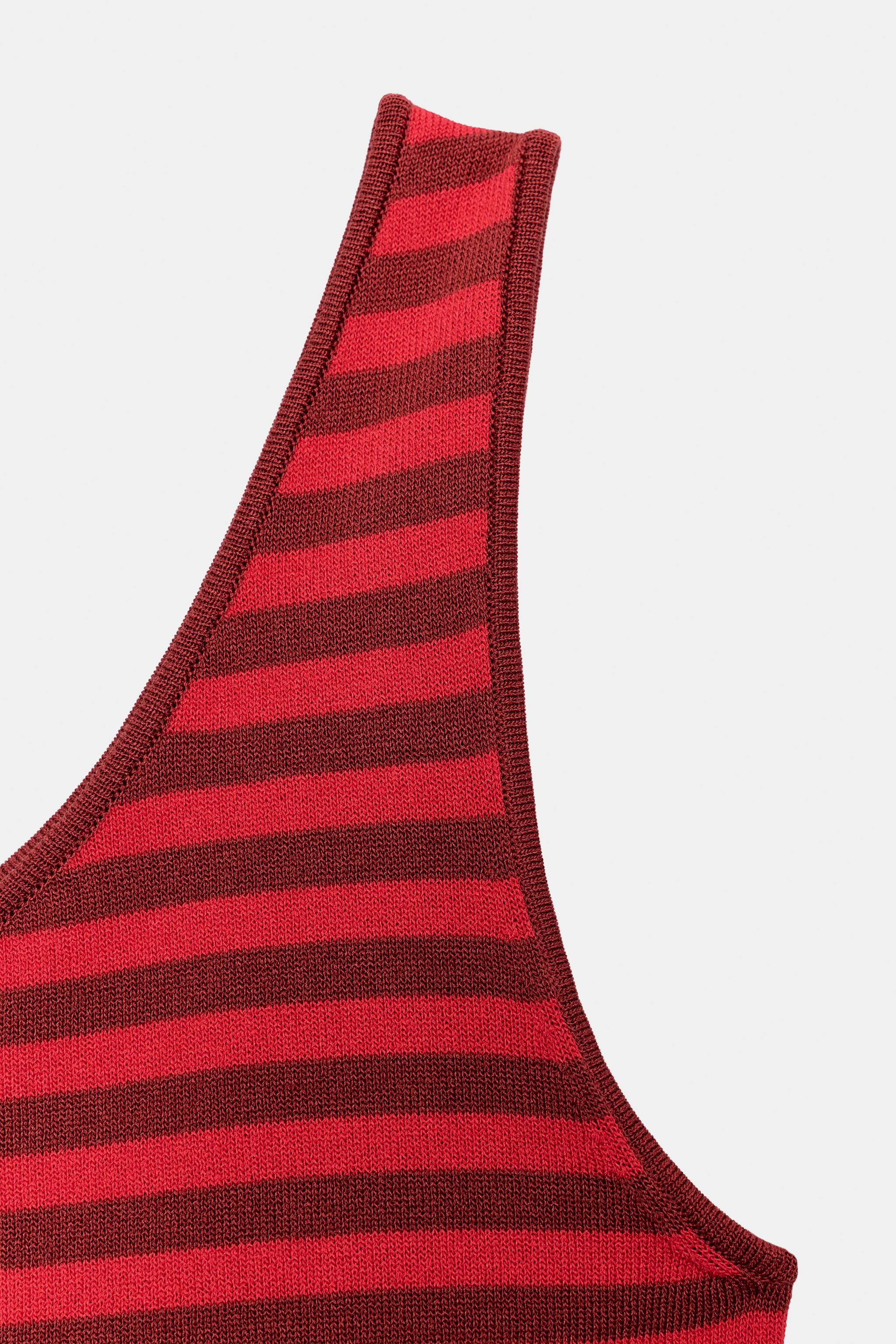 ASYMMETRIC STRIPED TOP | Zara US