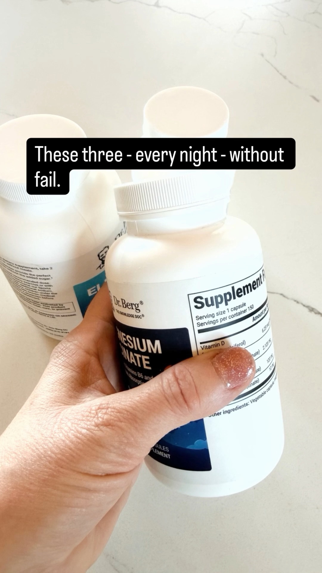 We take these supplements every night to help with our immunity, rest, and so much more. The benefits to theraputic doses of Vitamin D3 as well as potassium and electrolytes, are enormous. (Keep in mind you only need electrolyte supplements if you are eating low carb - otherwise, it has little health benefits for you) 

 #LTKdayinmylife #LTKfitnessgoals #LTKselfcare