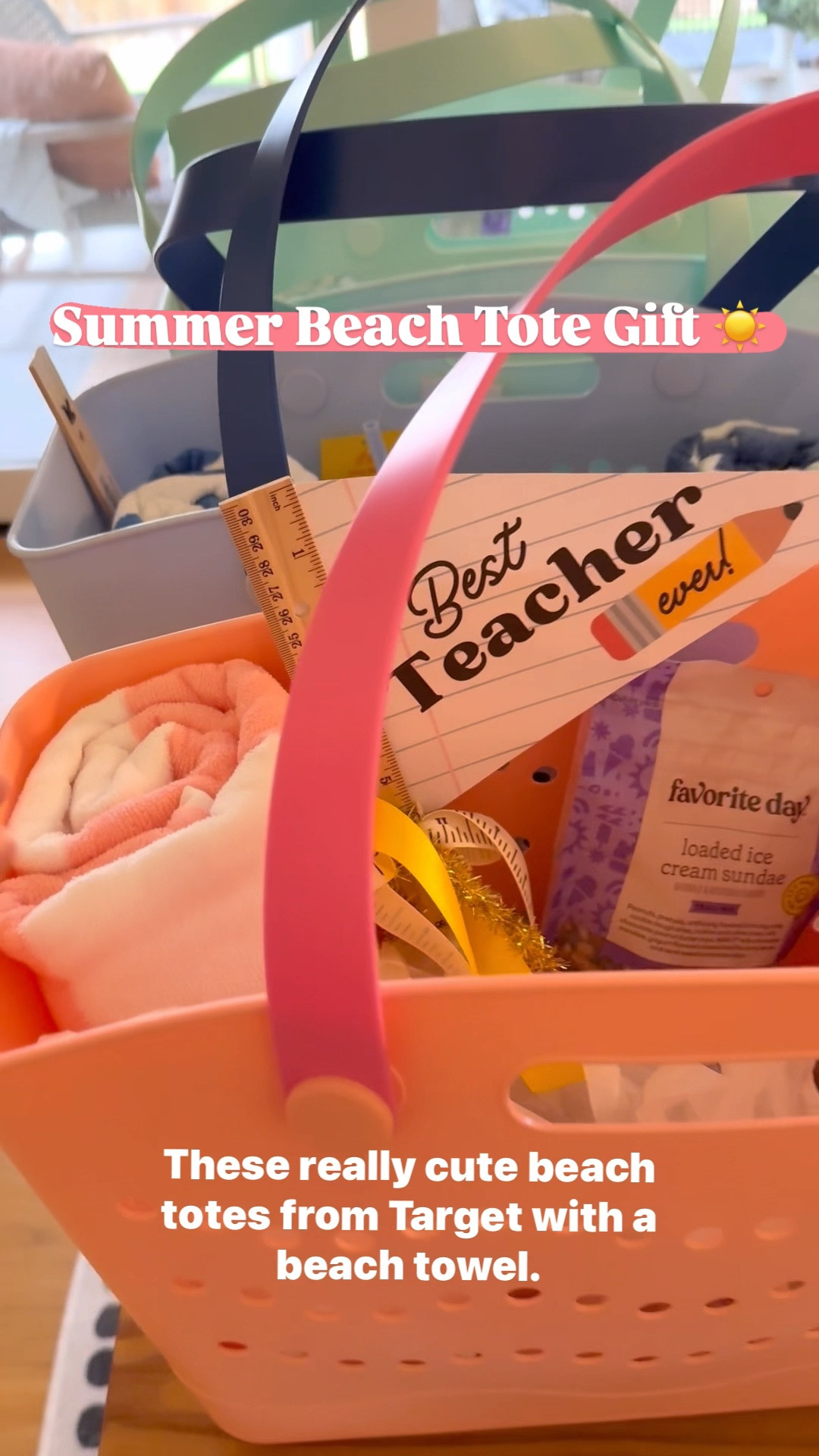 Summer Beach Tote Gift

Last Day of School
Teacher Gift
Gift for a Friend
Gifts for a Mom
Gift for your bestie

#LTKGiftGuide #LTKSummerEdit

#LTKFindsUnder50