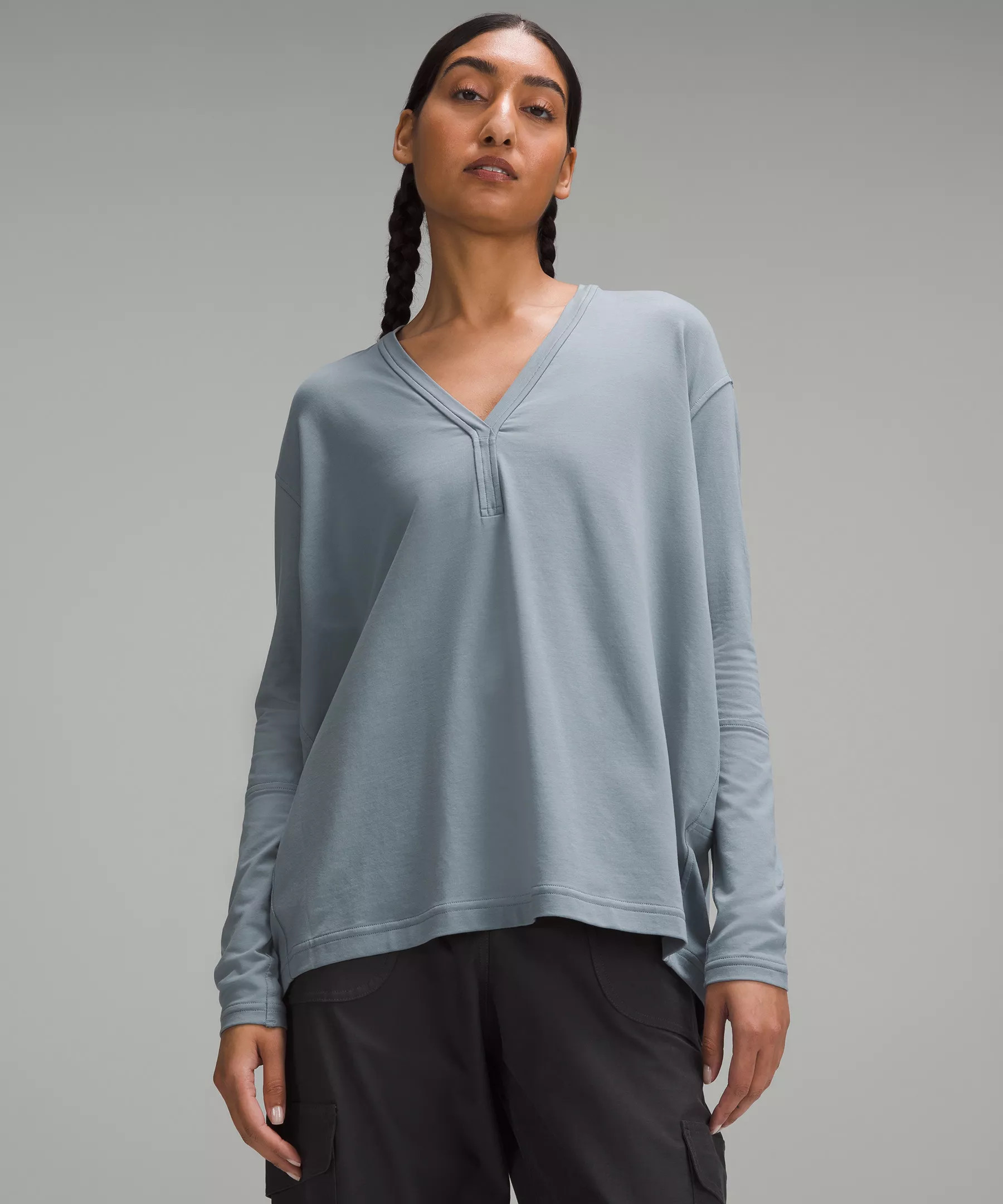 Back In Action V-Neck Long-Sleeve Shirt | Lululemon (US)