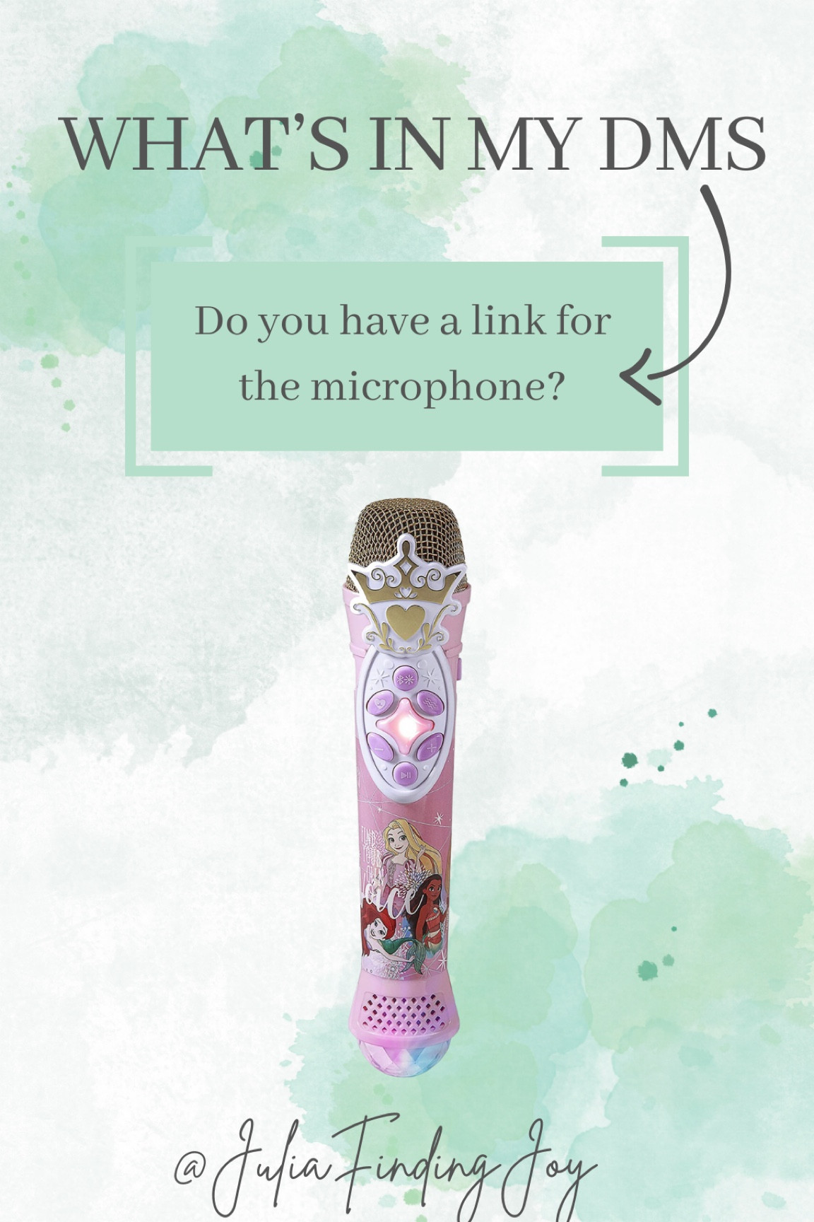 Currently Layla’s favorite toy! This Disney microphone has Bluetooth, so you can play all your kid’s favorites from your phone! 

#LTKkids #LTKhome #LTKfamily