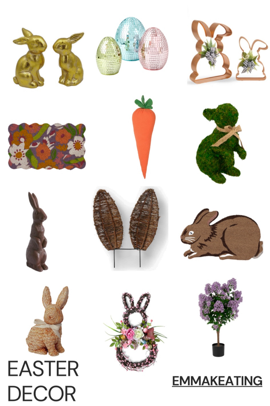 Easter. Easter decor. Spring. Spring decor. Spring wreaths. Amazon Easter decor. Walmart Easter decor. Grandin Road Easter decor. Amazon. Amazon spring decor finds. Walmart. Walmart spring decor finds. Grandin Road spring decor finds. Amazon Easter finds. Walmart Easter finds. Grandin Road Easter finds. For the home. Easter decorating. Easter decorations. Easter bunnies. Faux lilac tree. Easter garland. Easter bunny door mat. Easter bunny figurines. Easter bunny wreath. Seasonal decor. Seasonal Easter decor. Spring door mats. 

#LTKHome #LTKSeasonal #LTKSpring