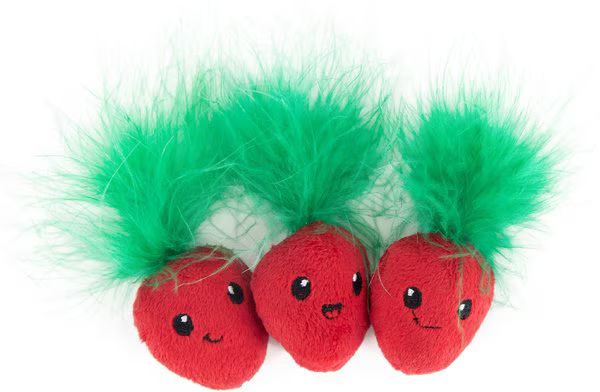 Catstages Straw-Babies Catnip Dental Cat Toy, 3 count | Chewy.com