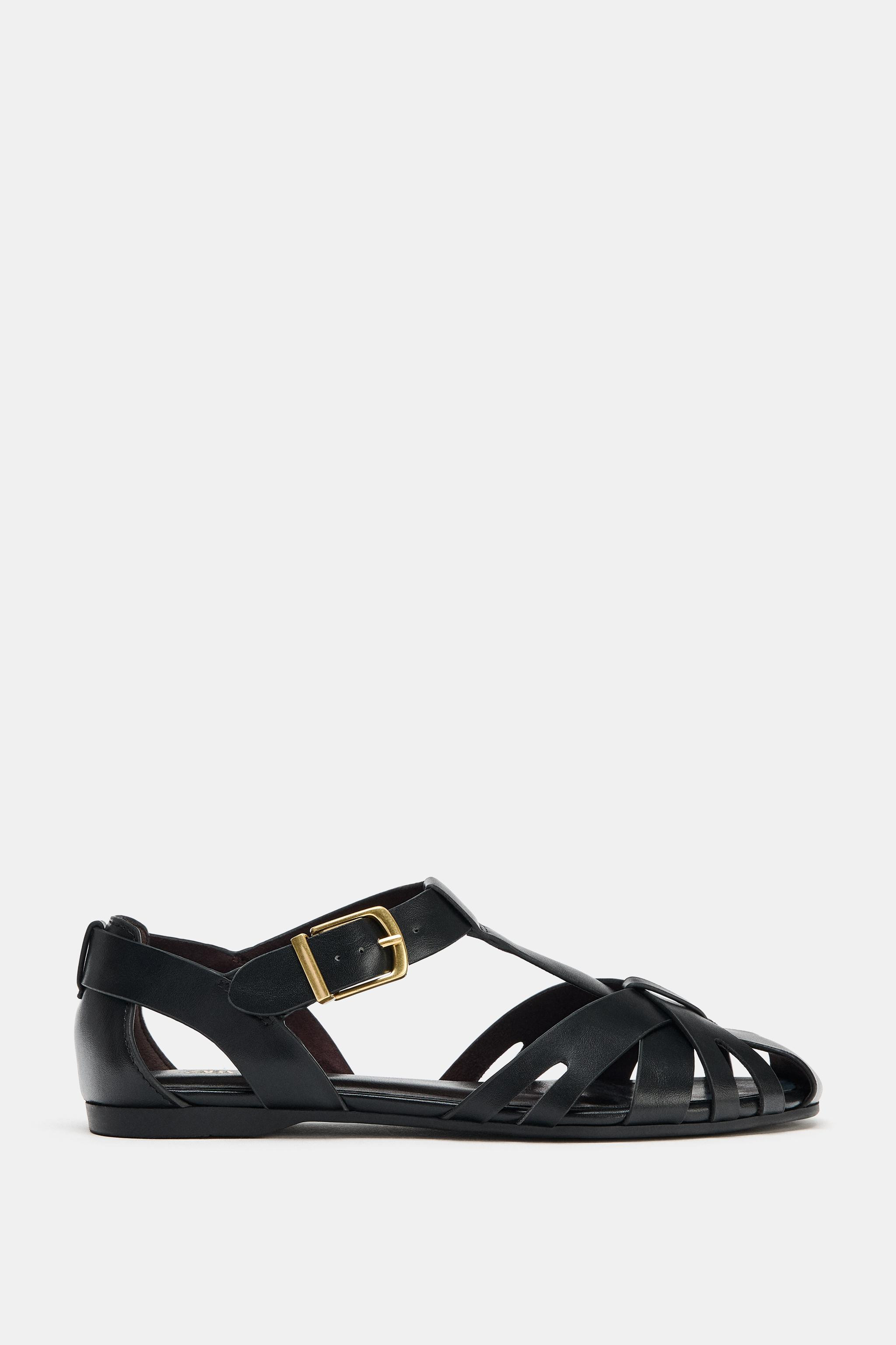 STRAPPY CAGE SANDALS | Zara DE