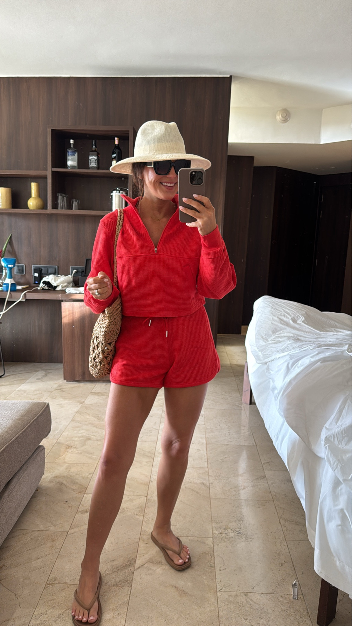 Perfect lounge set for your next vacation. The color on this  @Athleta set is gorgeous. Indy waffle knit material is so comfortable. 

Lounge wear matching sets Vacation ready chic sets cute summer wear mom approved elevated basics classy summer wear Vintage Pickin @gapstyle 

#LTKootd #LTKSeasonal #LTKdayinmylife