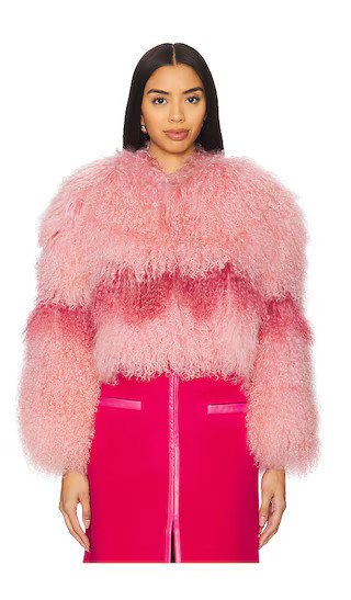 Bubish Georgina Jacket in Pink. - size S | Revolve Clothing (Global)
