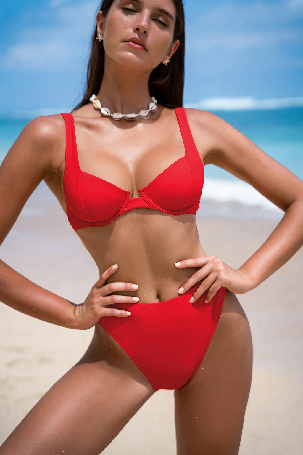 My Favorite Red Bikini Set | Bold Confidence | Cupshe | Cupshe US